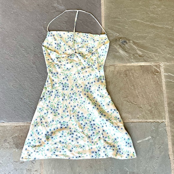 Zara Printed Racerback Floral Mini Dress - Picture 5 of 9